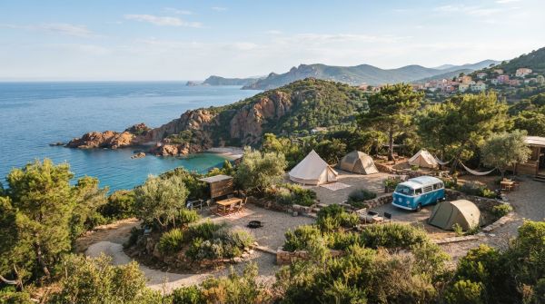 Les campings les plus pittoresques de la côte d'Azur